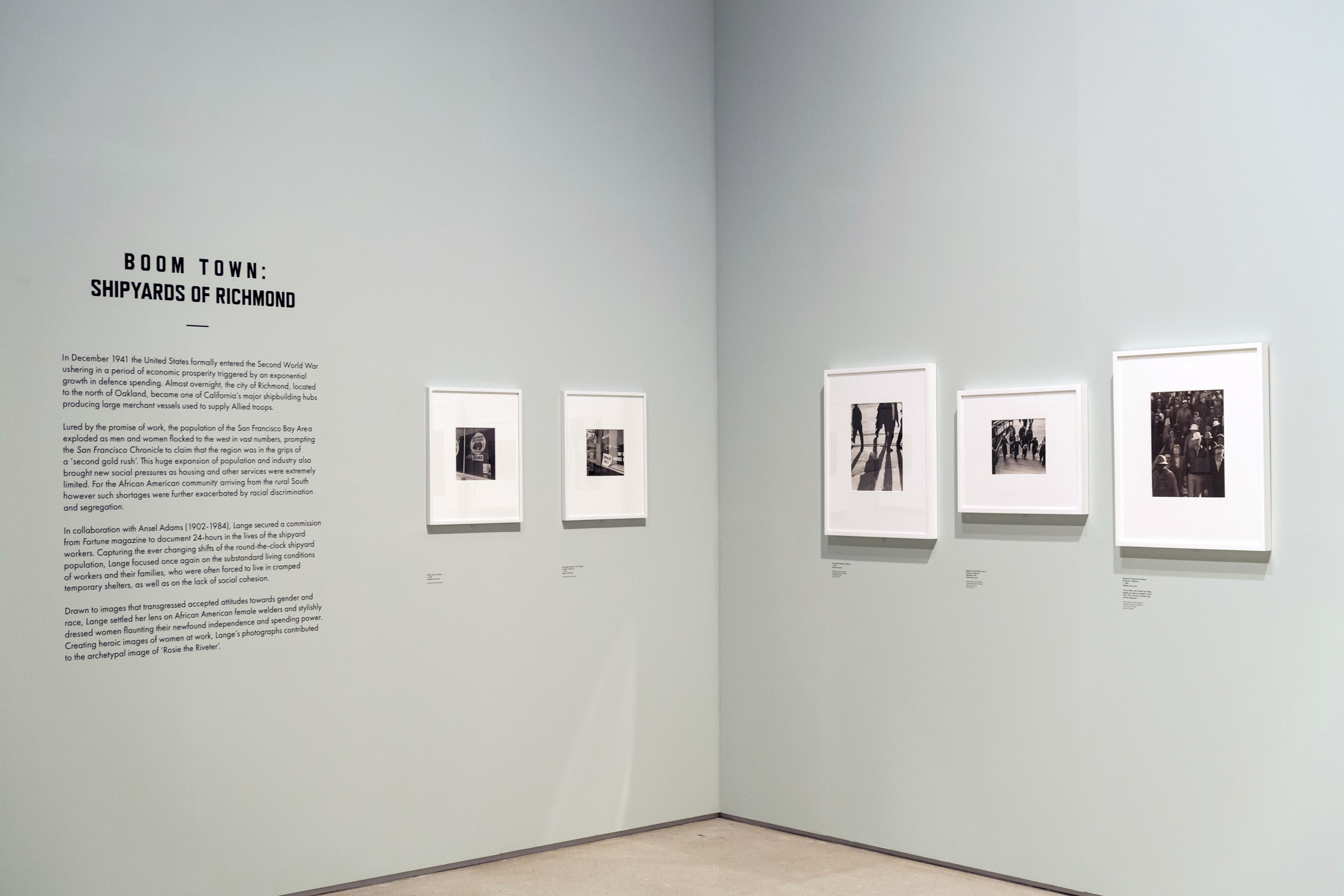Dorothea Lange: Politics Of Seeing & Vanessa Winship: And Time Folds – Installation View